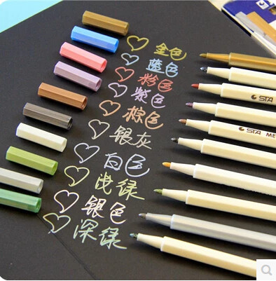 STA斯塔金属彩色油漆笔拍立得照片涂鸦笔手账相册手工装饰涂鸦笔|ruв категории Цифровые аксессуары, пленочной камеры аксессуары, Polaroid, аксессуары и вокруг, Граффити ручка - от Buy2taobao.com для оказания профессиональной услуги покупки агента Taobao
