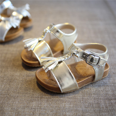 2016夏季新款儿童鞋女童凉鞋 流苏可爱公主鞋 软底防滑宝宝童鞋