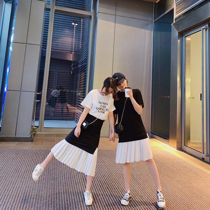 Confidante Paige Irregular Mosaic Chiffon fish tail Pleated skirt 2019 Spring new pattern Little skirtin the Women's clothing/Boutique , Skirts category - from Buy2taobao.com to provide professional Taobao agent buy service