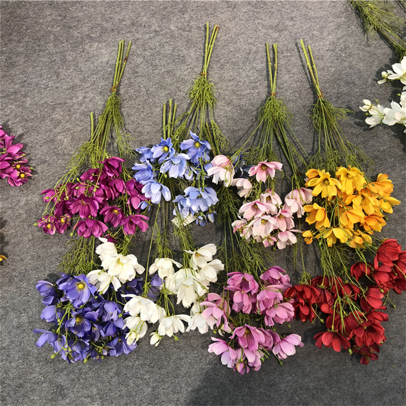 仿真格桑花手捧3枝一捆仿真波斯菊雏菊婚纱摄影拍照道具花虞美人在类目 鲜花速递/花卉仿真/绿植园艺, 仿真花/绿植/蔬果成品(新), 仿真花中 - 来自Buy2taobao.com提供专业的淘宝代购服务