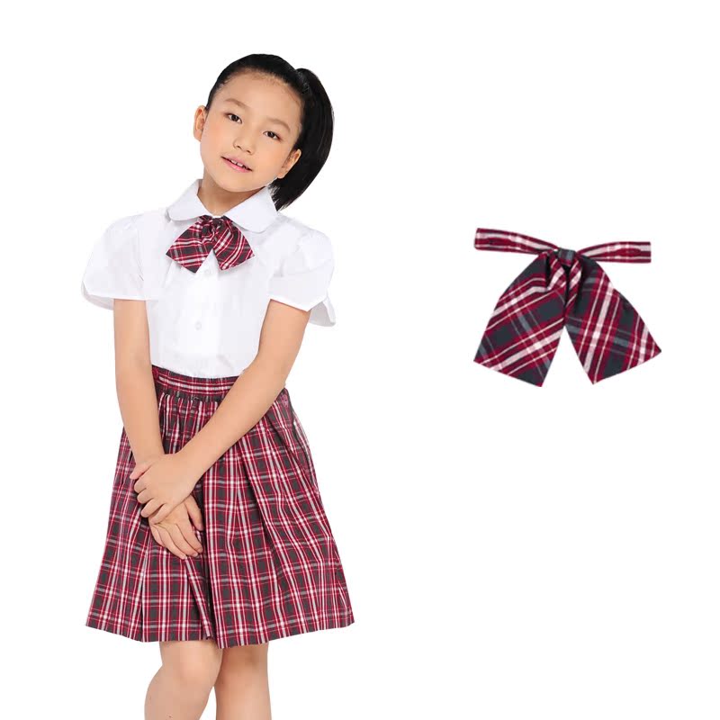 裕達正品深圳統壹小學生校服 女款夏季制禮服 配套格子領結領花在類目 童裝/嬰兒裝/親子裝, 兒童配飾, 領結中 - 來自Buy2taobao.com提供專業的淘寶代購服務