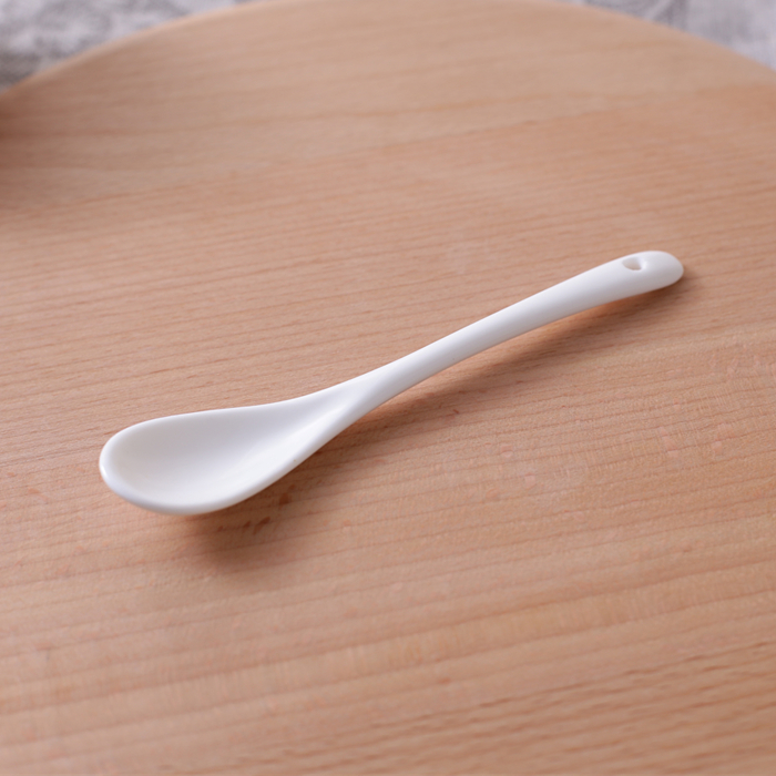 Pure white ceramics Coffee spoon Seasoning Seasoning spoon Long handle tea with milk Stirring spoon Coffee spoon originality Small spoonin the Tableware , Coffee , Coffee spoon category - from Buy2taobao.com to provide professional Taobao agent buy service
