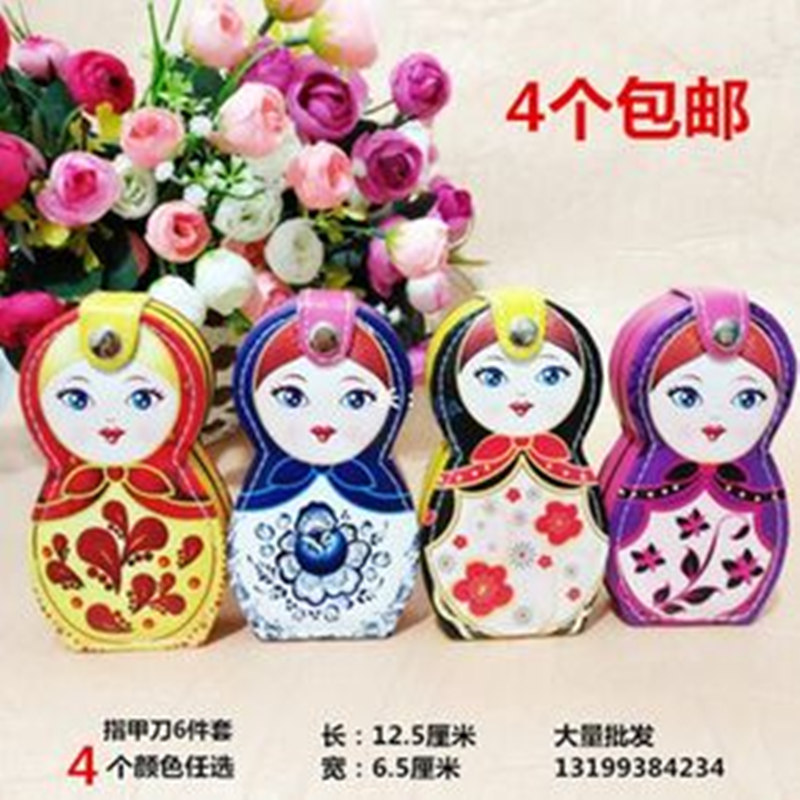 Nail clipper 6 Set of parts Matryoshka Nail cutters suit Russia style Nail clippers Toes 4in the Family/Personal Cleaning Tools , Personal care cleaning appliances , Nail clippers/Nail clippers , Nail/Manicure Set category - from Buy2taobao.com to provide professional Taobao agent buy service