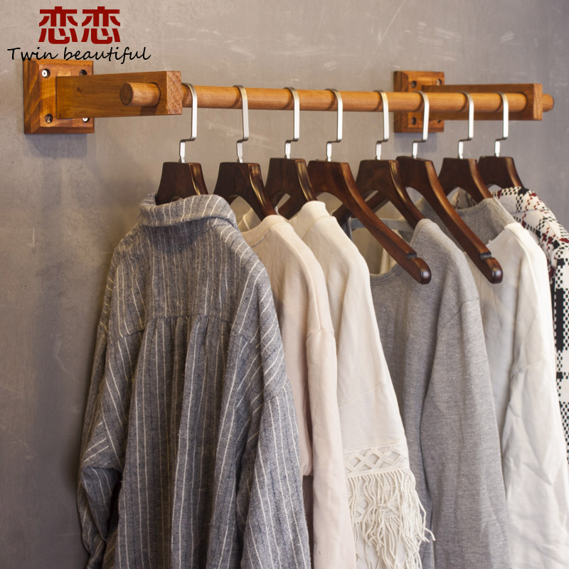 Loving Retro Clothing rack couture coat hanger Display rack Display rack Pendant Combination frame Do the old woodin the Business/Office Furniture , Clothing store furniture , Clothing display category - from Buy2taobao.com to provide professional Taobao agent buy service