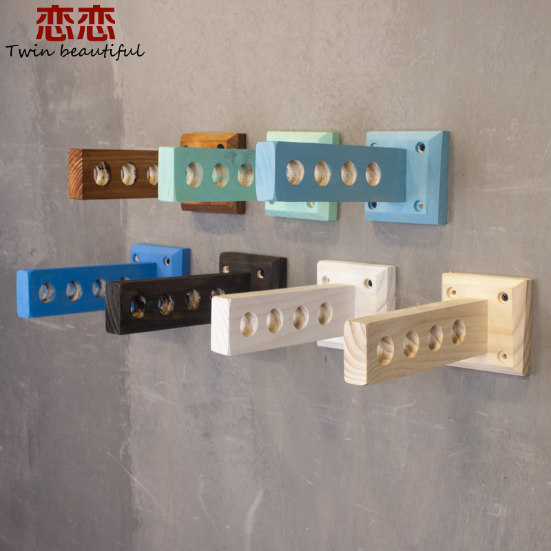 Retro couture Wall Clothes hook clothes Are linked coat hanger Exhibition Wall hooks Clothing rack Wood Children's clothingin the Business/Office Furniture , Clothing store furniture , Clothing display category - from Buy2taobao.com to provide professional Taobao agent buy service
