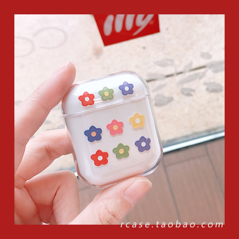 泫雅同款小花airpods保護套透明無線耳機盒airpods2代蘋果耳機套在類目 3C數碼配件, MP3/MP4配件, 耳機配件中 - 來自Buy2taobao.com提供專業的淘寶代購服務