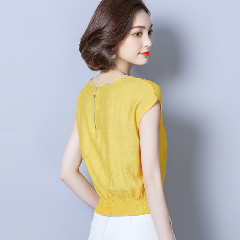 Short Paige have cash less than that is registered in the accounts 2019 new pattern Spring and summer Waist Easy Chiffon Short sleeved collocation Wide leg pants jacketin the Women's clothing/Boutique , Lace shirt/Chiffon shirt category - from Buy2taobao.com to provide professional Taobao agent buy service
