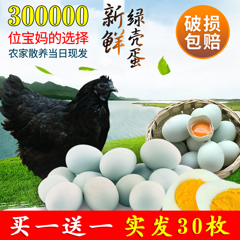 正宗纯天然新鲜散养乌鸡蛋农家蛋绿壳土鸡蛋月子蛋笨鸡柴鸡蛋30枚|msdalam kategori daging perikanan/Buah-buahan segar dan sayur-sayuran/dimasak, telur/telur Produk, telur segar, telur - dari Buy2taobao.com untuk memberikan perkhidmatan ejen Taobao profesional membeli