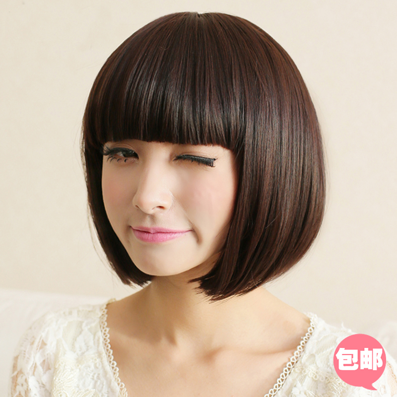 Luman Wig fashion Short hair fluffy BOBO Qi Liu Short straight hair 30209in the Hair Care/Wig , Wig , Whole wig category - from Buy2taobao.com to provide professional Taobao agent buy service