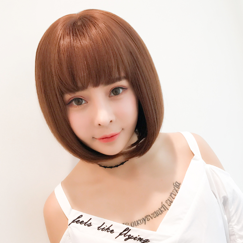 璐曼假發女短發bobo頭內扣短直發空氣劉海自然短發女士假頭發在類目 美髮護髮/假髮, 假髮, 整頂假髮中 - 來自Buy2taobao.com提供專業的淘寶代購服務