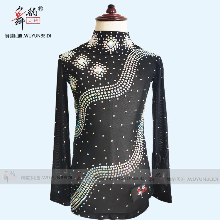 舞韵贝迪新款男童孩拉丁舞表演出服装少儿拉丁舞专业比赛服单上衣在类目 运动/瑜伽/健身/球迷用品, 舞蹈/健美操/体操, 拉丁舞, 拉丁舞上装中 - 来自Buy2taobao.com提供专业的淘宝代购服务