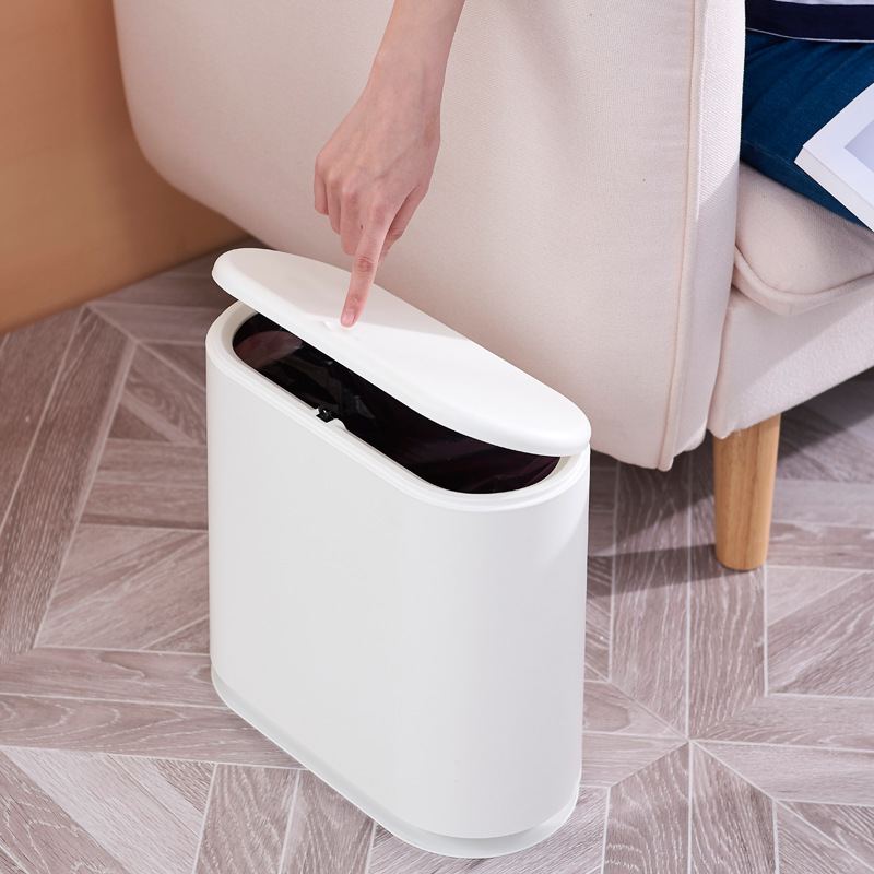 Japanese Push Ellipse Trash household a living room toilet classification Plastic TOILET Health barrelsin the Family/Personal Cleaning Tools , Housework/Floor cleaning equipment , Trash/Trash rack , Trash category - from Buy2taobao.com to provide professional Taobao agent buy service