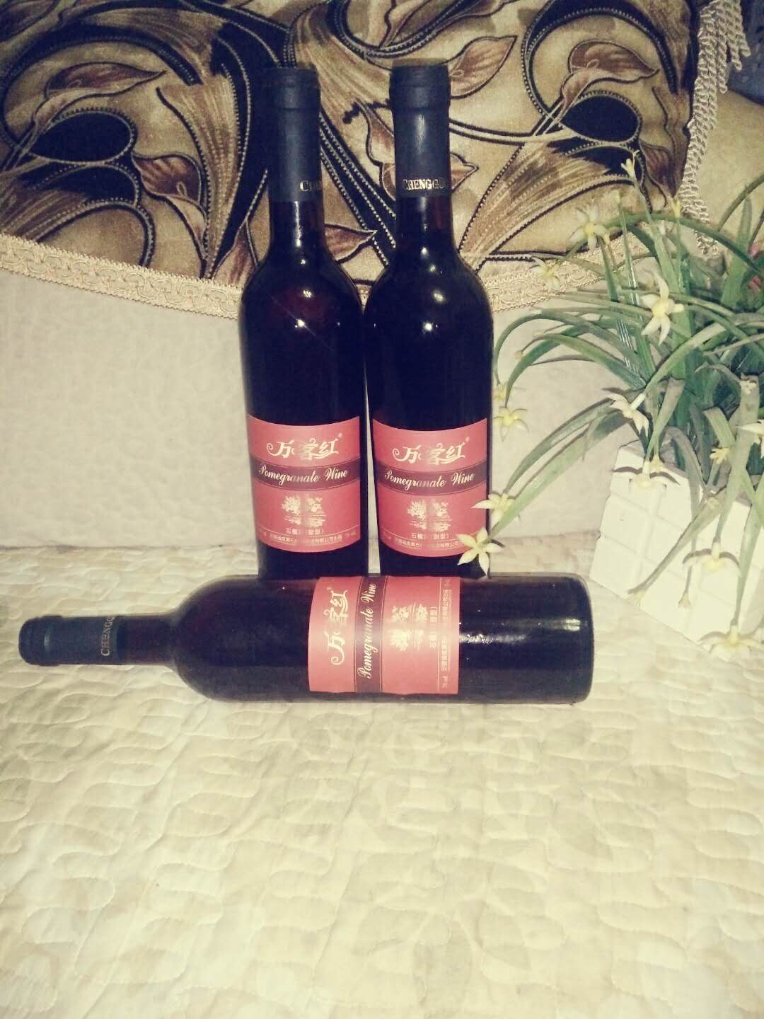 成果6瓶装石榴酒万客红 安徽蚌埠特产 果酒红酒750ml×6瓶 包邮|msdalam kategori Liquor, minuman keras lain - dari Buy2taobao.com untuk memberikan perkhidmatan ejen Taobao profesional membeli