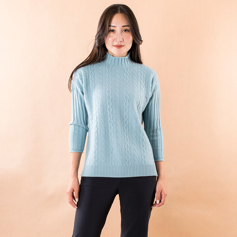 lady Mid length version Half a Cashmere sweaterin the Women's clothing/Boutique , Sweaters category - from Buy2taobao.com to provide professional Taobao agent buy service