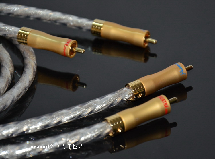 LITON Silver thread 2 Shielded wire Audio signal line hifi Audio Cables Fever Silver thread 1in the Audio appliances , Video Appliance Parts , Wire category - from Buy2taobao.com to provide professional Taobao agent buy service
