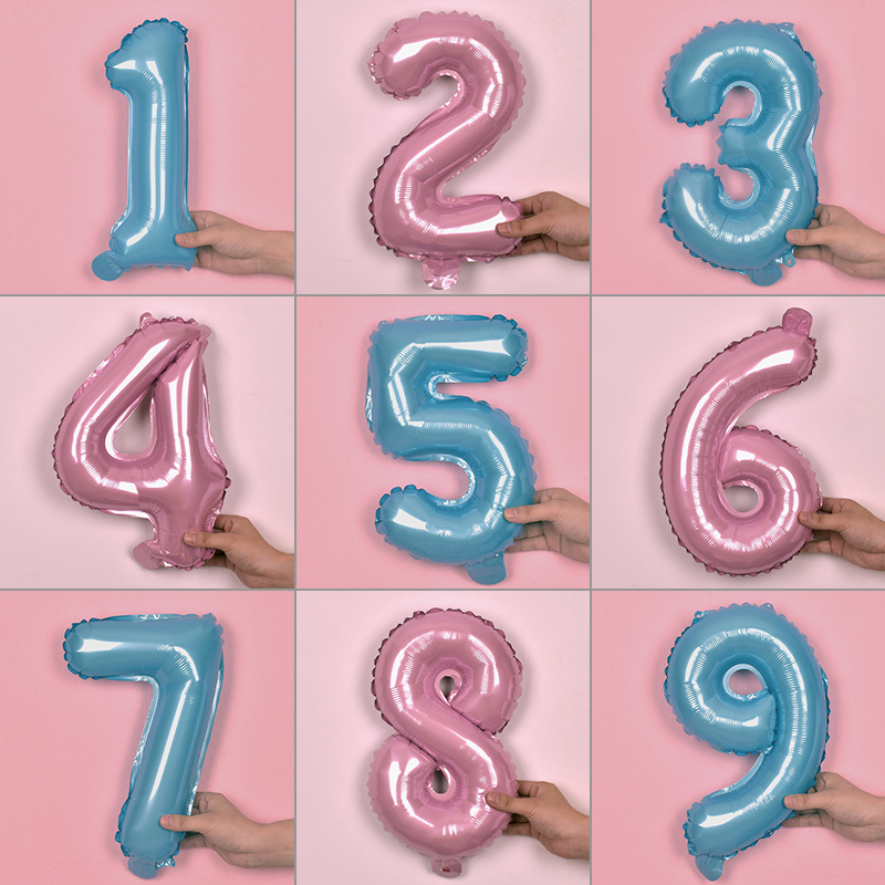 baby The age of birthday arrangement balloon adult birthday party scene decorate The U.S. version number 0-9 balloonin the Festive supplies/Gift , Balloon/Floating air ball , Balloon category - from Buy2taobao.com to provide professional Taobao agent buy service