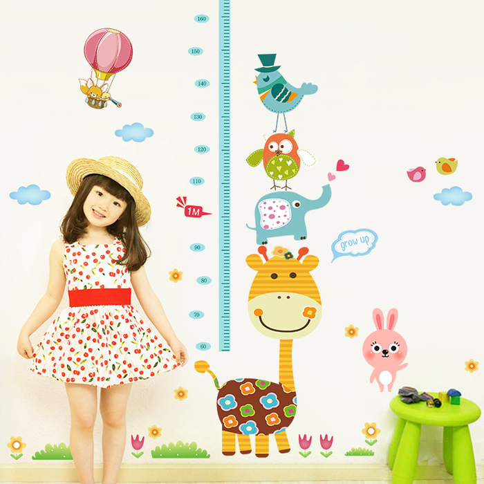 music house children's room wall stickers cartoon