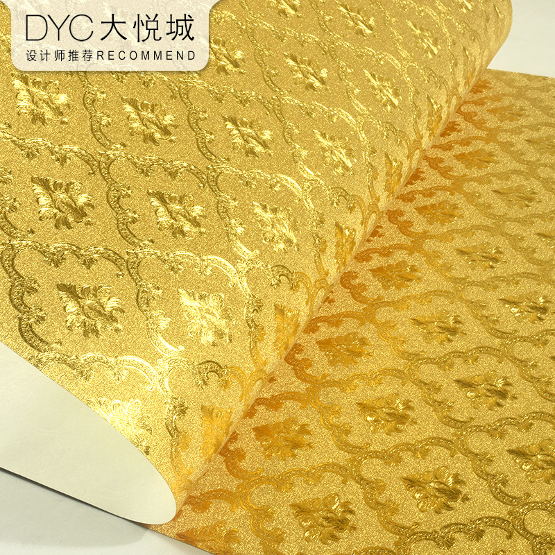 金色墙纸金箔金黄色银色ktv酒店卧室客厅欧式拉丝天花板吊顶壁纸|ruв категории награду материалов, обои, другие материалы класса обои - от Buy2taobao.com для оказания профессиональной услуги покупки агента Taobao