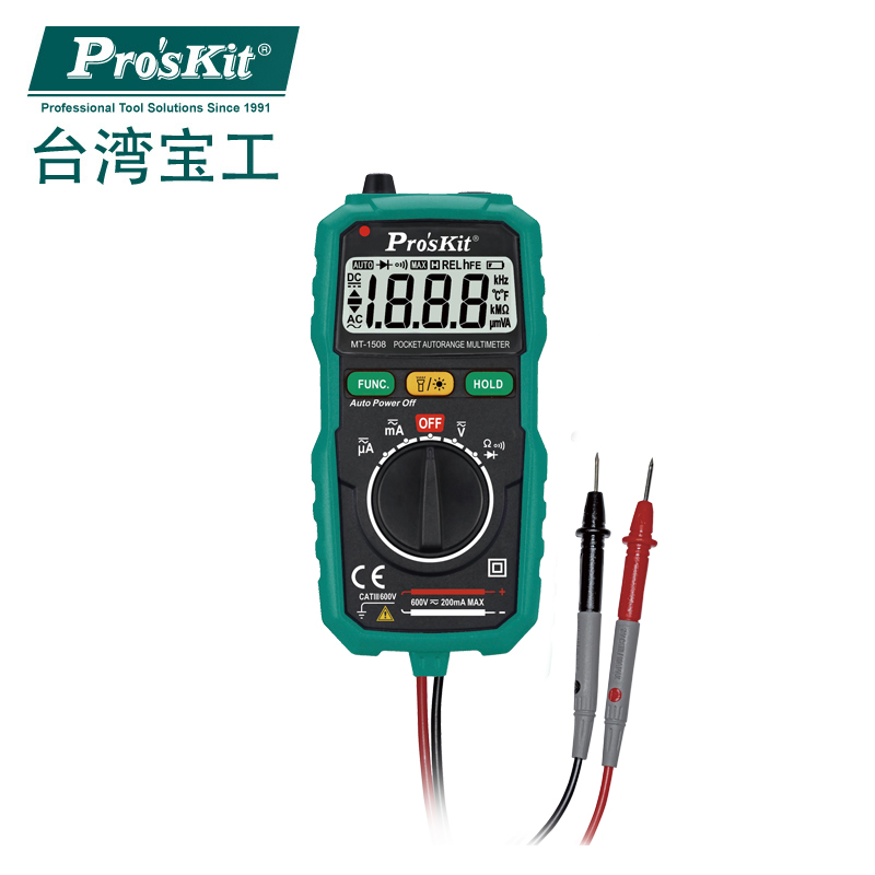 台湾宝工Pro'skit MT-1508 袖珍型自动电表 非接触式验电表在类目 五金/工具, 仪器仪表, 万用表中 - 来自Buy2taobao.com提供专业的淘宝代购服务