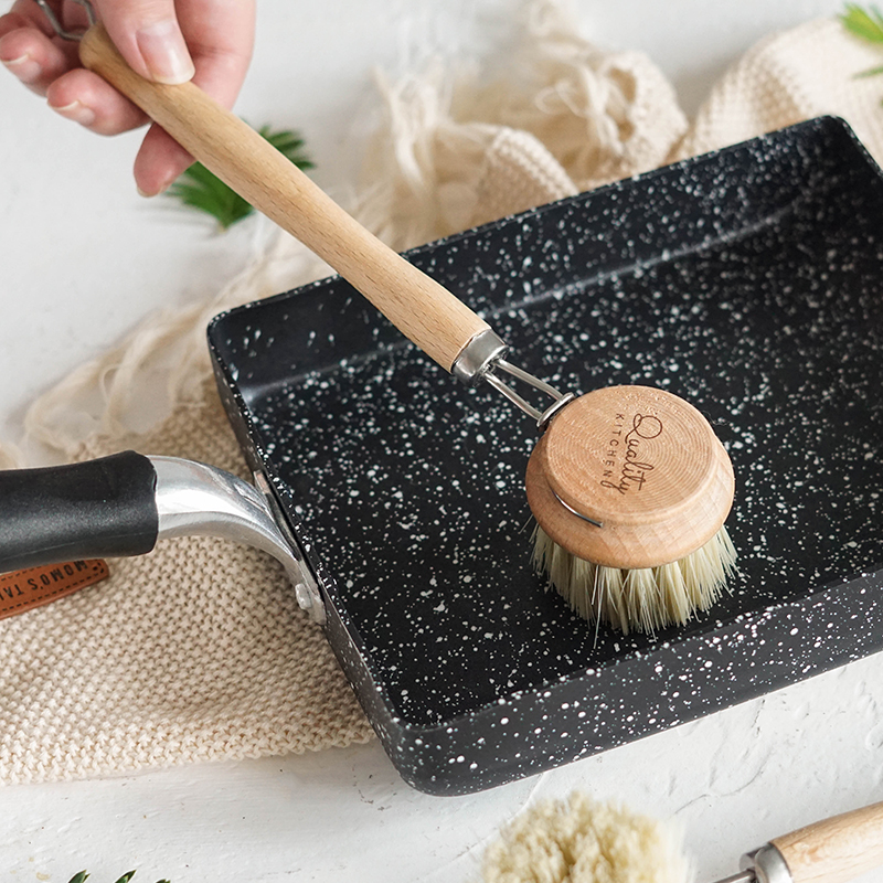ins Northern Europe Simplicity Beech solid wood Pot Brush Long handle household Kitchen Brush Cleaning brush Removable multi-functionin the Family/Personal Cleaning Tools , Housework/Floor cleaning equipment , Brush , Kitchen Brush category - from Buy2taobao.com to provide professional Taobao agent buy service