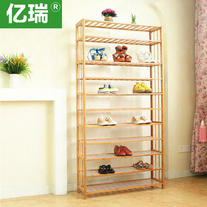 practical simple and easy multi-storey Shoe rack solid wood Bamboo Shoe cabinet IKEA originality dustproof shoe rack High-level Special Offerin the Residential furniture , Shelf , Shoe category - from Buy2taobao.com to provide professional Taobao agent buy service