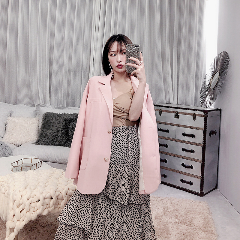 港味复古西装外套女韩版宽松学生chic英伦风小西服上衣女装2019春|ruв категории Женская одежда, костюм - от Buy2taobao.com для оказания профессиональной услуги покупки агента Taobao