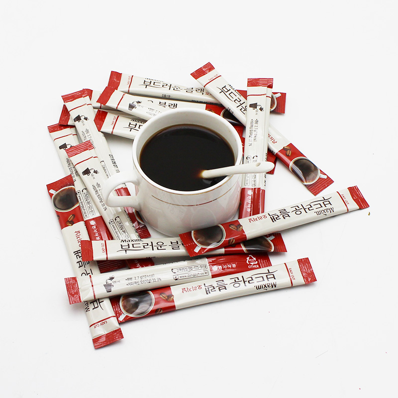 Korean imports Maxin Mai Xin Cafe Original flavor Mocha lady All black coffee A single 2.7g/ stripin the Coffee/Oatmeal/Chongyin , Instant coffee/Coffee beans/Powder , Instant coffee category - from Buy2taobao.com to provide professional Taobao agent buy service