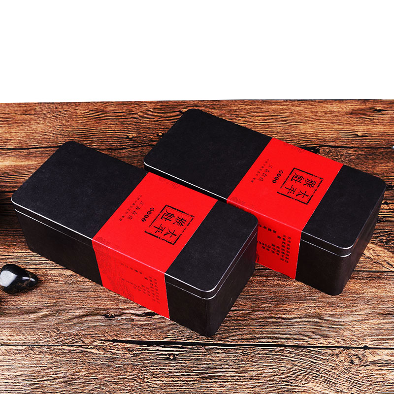 Tea pot Metal Retro rectangle Green Tea black tea Rock Dahongpao Tea Tea pot Iron box packing currency Gift boxin the Tableware , Tea set , Tea caddy category - from Buy2taobao.com to provide professional Taobao agent buy service