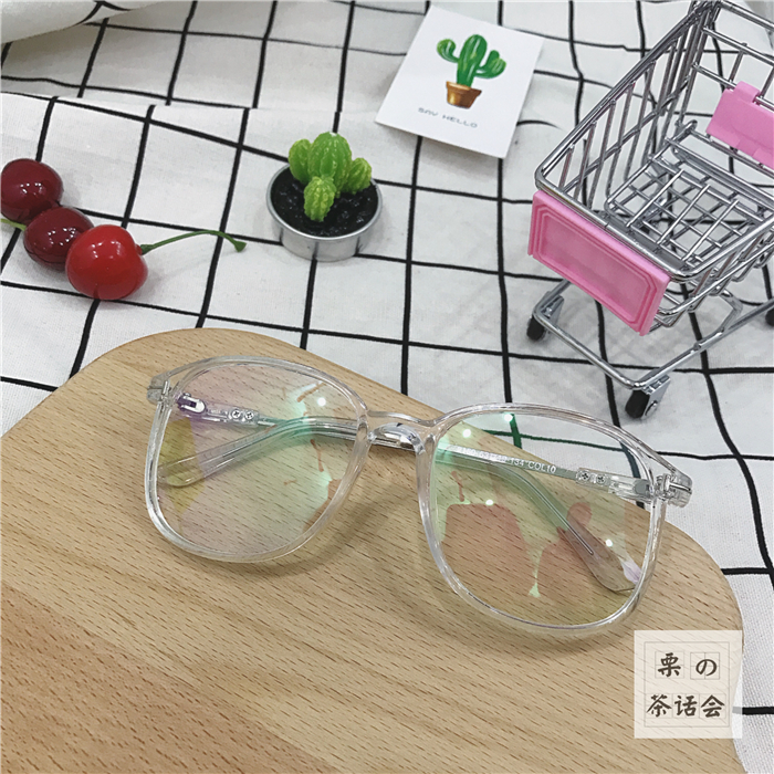 the republic of korea INS Soft sister girl Harajuku literature Like a breath of fresh air circular Retro Versatile Plain glass spectacles transparent spectacles framein the ZIPPO/Swiss Army Knife/Glasses , Frames category - from Buy2taobao.com to provide professional Taobao agent buy service