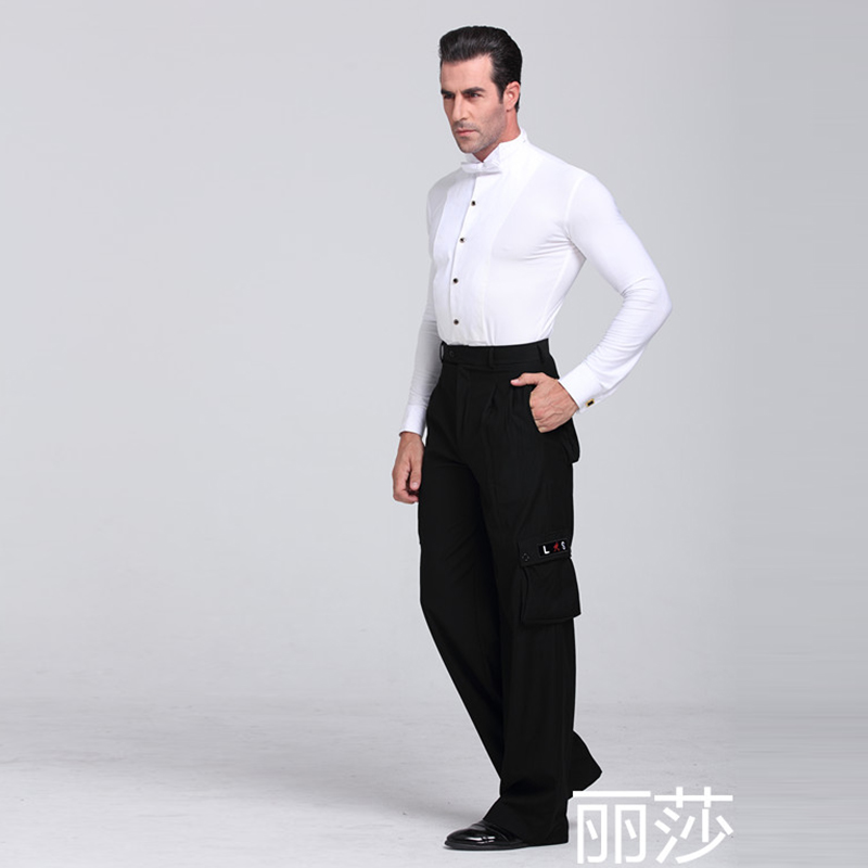 舞蹈练功服成人男套装 新款长袖拉丁上衣 新款拉丁裤子|ruв категории движение/йога/фитнес/фанаты товаров, танец/аэробика/гимнастика, латинский танец, латинский - от Buy2taobao.com для оказания профессиональной услуги покупки агента Taobao