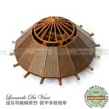 创意 潮人 科技 达芬奇版“大乌龟”装甲自行360°多管炮车模型