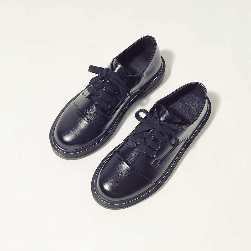 Korean Edition Autumn solar system Single shoes new pattern Simplicity Versatile England Fine with Martin Women's Shoes College wind leather shoesin the Women's Shoes, Low shoes category - from Buy2taobao.com to provide professional Taobao agent buy service