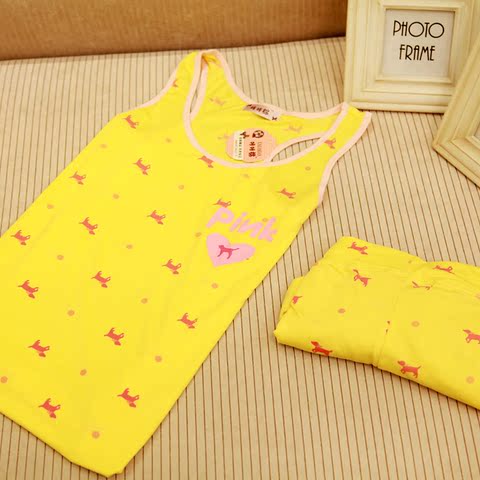 热销大嘴猴 莫代尔<em>面料睡衣</em>2件套装家居服 夏