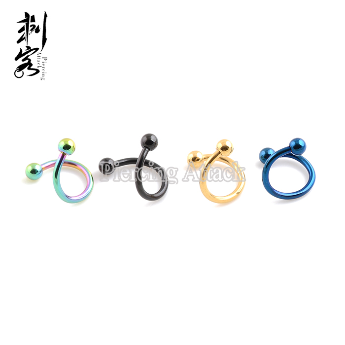 满49包邮 316L纯医用钢 镀色 球 S杆 万能杆 Spiral Twister在类目 饰品/流行首饰/时尚饰品新, 其它首饰中 - 来自Buy2taobao.com提供专业的淘宝代购服务