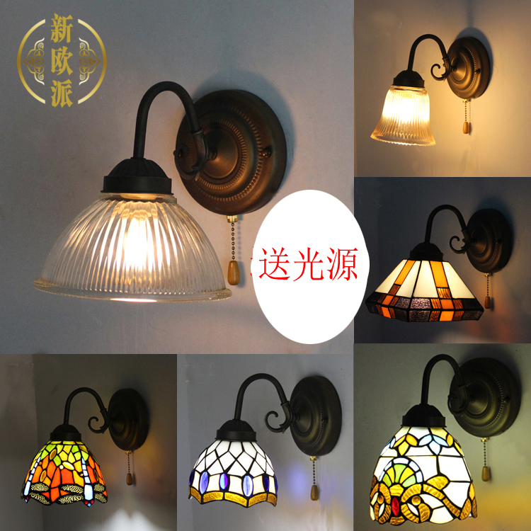 简欧透明亮丽地中海欧美式铁艺古铜壁灯床头阳台卫生间LED镜前灯在类目 家装主材, 灯具灯饰, 镜前灯中 - 来自Buy2taobao.com提供专业的淘宝代购服务