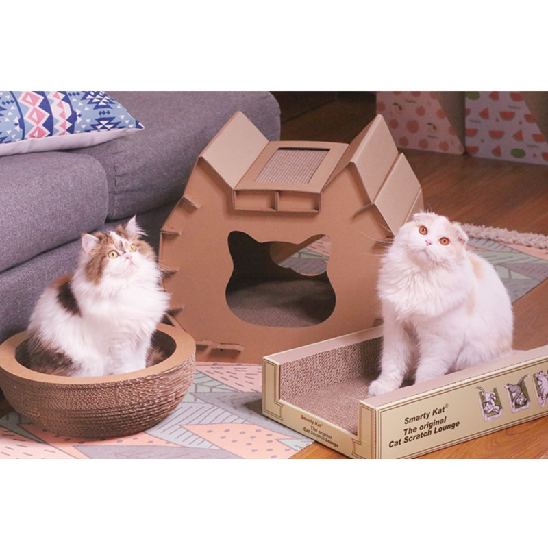 瓦楞纸猫抓板猫沙发碗型猫窝圆窝磨爪器幼猫爪板宠物猫咪磨抓用品|msdalam kategori haiwan peliharaan/makanan haiwan dan bekalan, Cat/Mainan anjing, Cat Scratcher - dari Buy2taobao.com untuk memberikan perkhidmatan ejen Taobao profesional membeli