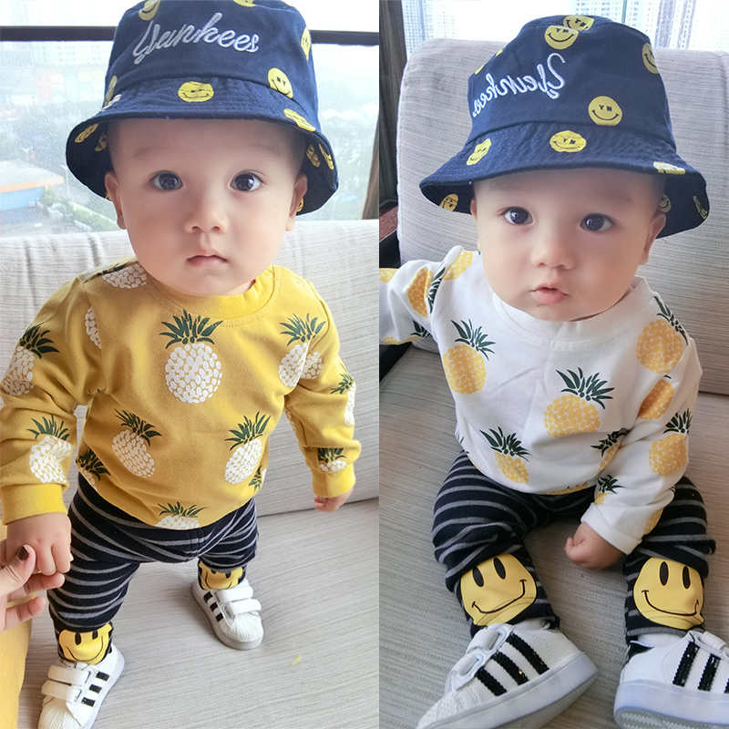 Boy clothes suit Female baby children 0 years old 1 Autumn and winter clothes 2 Net red 3 Infants motion jacketin the Children/Baby/Family fitted , Sweater/Fleece category - from Buy2taobao.com to provide professional Taobao agent buy service