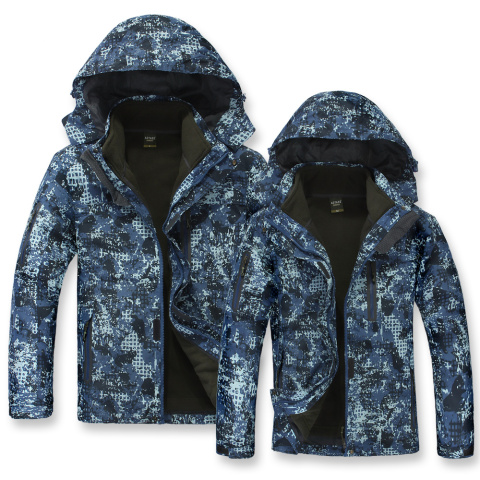 正品运动棉衣 冬季时尚情侣装保暖<em>迷彩</em>服<em>外套</em>