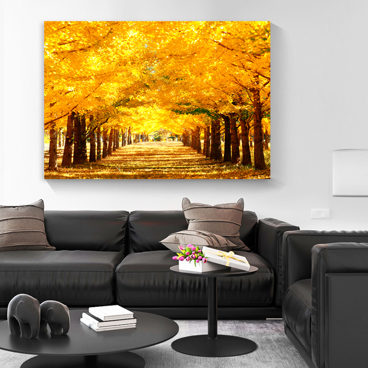Decorative painting a living room bedroom Bedside Frameless paintings Hanging picture Electric meter box gold Avenue Forest Landscapein the Home accessories , Decorative painting , Modern decorative painting category - from Buy2taobao.com to provide professional Taobao agent buy service