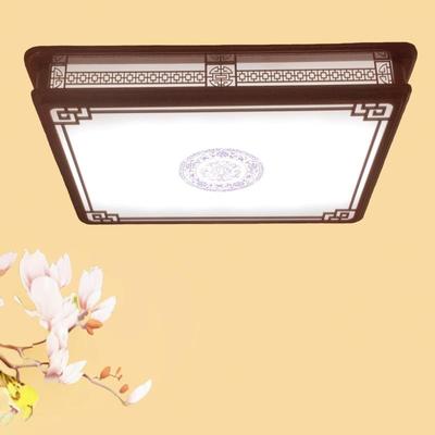 阿尼玛现代简约实木新中式灯具时尚亚克力客厅