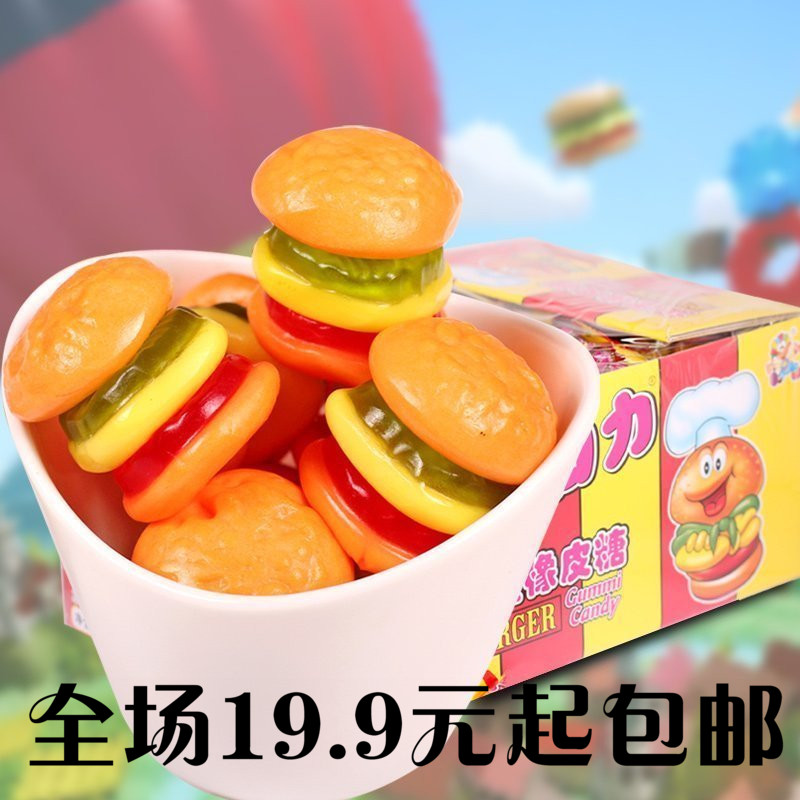 德国Trolli口力汉堡橡皮糖8gQQ糖水果汁软糖进口休闲零食汉堡包在类目 零食/坚果/特产, 糖果零食/果冻/布丁, 糖果中 - 来自Buy2taobao.com提供专业的淘宝代购服务
