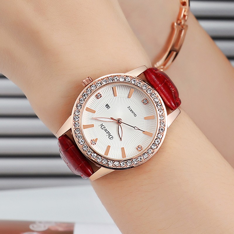 Belt lady watch Female watch calendar quality goods Noctilucent leisure time waterproof Trend student quartz It is installedin the Wristwatch , Watch category - from Buy2taobao.com to provide professional Taobao agent buy service