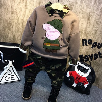 1岁半儿童冬装2-3-4周岁男童加厚秋冬款婴儿童