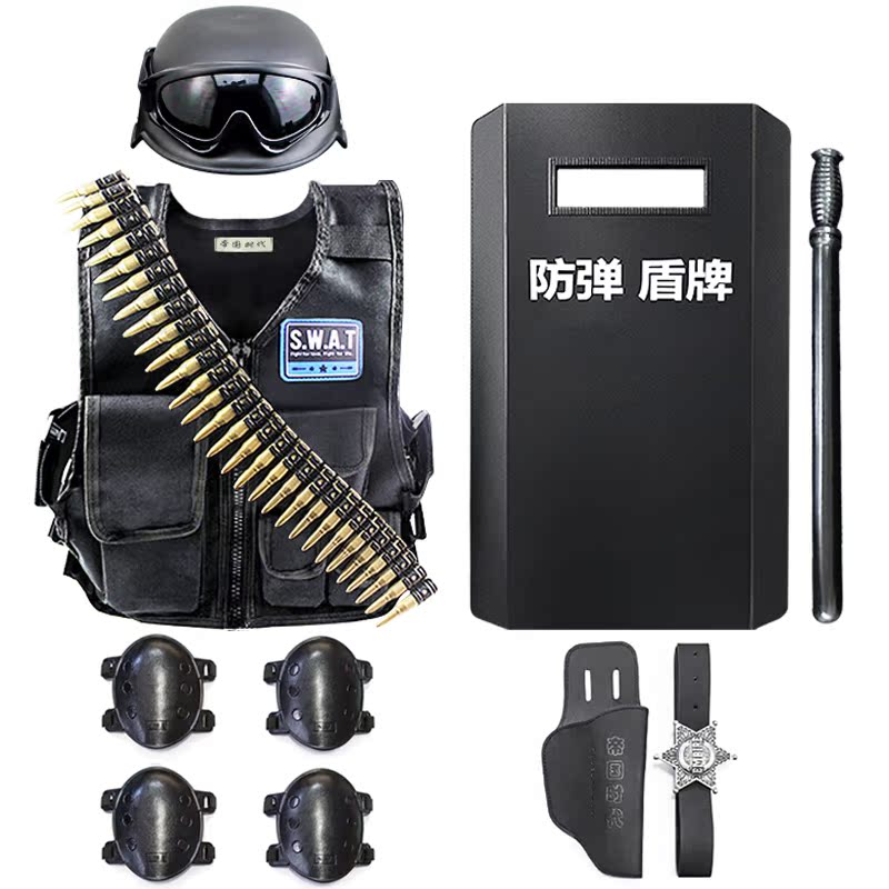 children Toys SWAT suit equipment The special arms clothes Boy Eat chicken game COS stage Show propsin the Play mode/Anime/Periphery/cos/Board games , Meet/Magic Supplies , Gathering tools/Decoration , Apparel category - from Buy2taobao.com to provide professional Taobao agent buy service