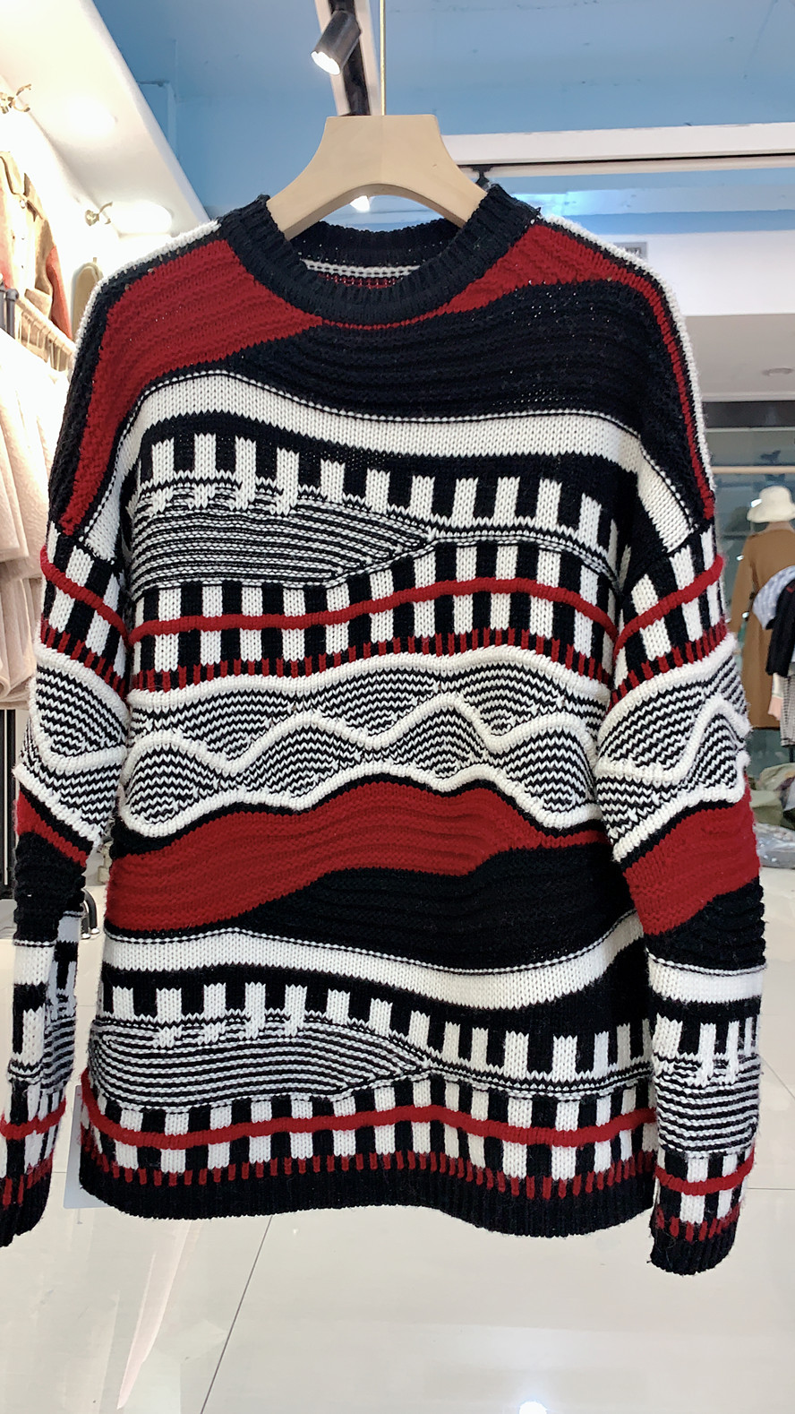 Specials will not be returned Color matching Coarse needle thickening Easy wool sweaterin the Women's clothing/Boutique , Sweaters category - from Buy2taobao.com to provide professional Taobao agent buy service