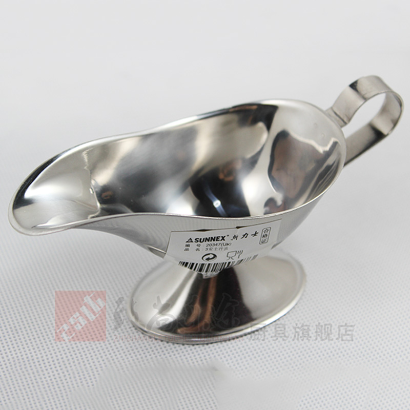 不锈钢酱汁船汁盅西餐牛排铁板汁壶调味酱汁杯汁罐铁板烧配套|ruв категории посуда, посуда, отель посуда - от Buy2taobao.com для оказания профессиональной услуги покупки агента Taobao