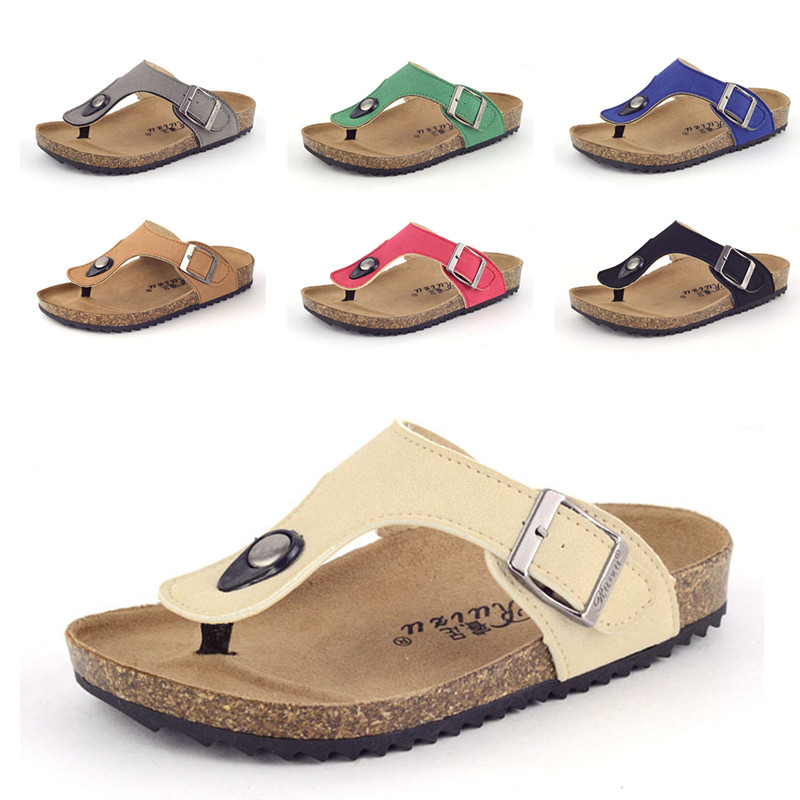 2019 summer Children's sandals Boy Toe flip flops girl leisure time Cork shoes Baby sandals and slippersin the Shoes/Baby Shoes/Parent-child shoes , Slippers category - from Buy2taobao.com to provide professional Taobao agent buy service