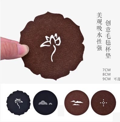 茶杯垫软木养壶垫壶垫杯垫防磕茶垫茶壶垫茶道垫片吸水紫砂壶毛毡|ruв категории посуда, чайный сервиз, Садо/ноль - от Buy2taobao.com для оказания профессиональной услуги покупки агента Taobao