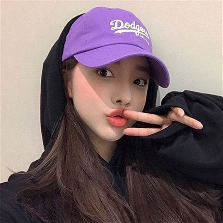 MLB美职棒 紫色白标DG 棒球帽 均码可调节在类目 服饰配件/皮带/帽子/围巾, 帽子中 - 来自Buy2taobao.com提供专业的淘宝代购服务