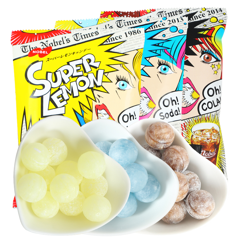 包邮日本进口诺贝尔NOBEL超劲酸夹心三层柠檬糖果super lemon3包|ruв категории закуски/орехи/специальность, конфеты/желе/пудинг, конфеты - от Buy2taobao.com для оказания профессиональной услуги покупки агента Taobao